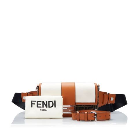 fendi zucca convertible belt bag|fendi belt size chart.